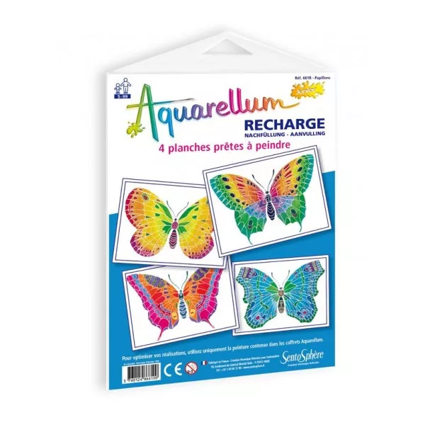 Aquarellum pótlapok - Pillangók