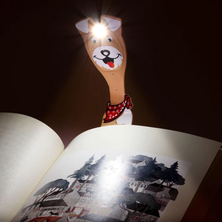 Könyvjelző olvasólámpa - Flexilight Animal - Dog