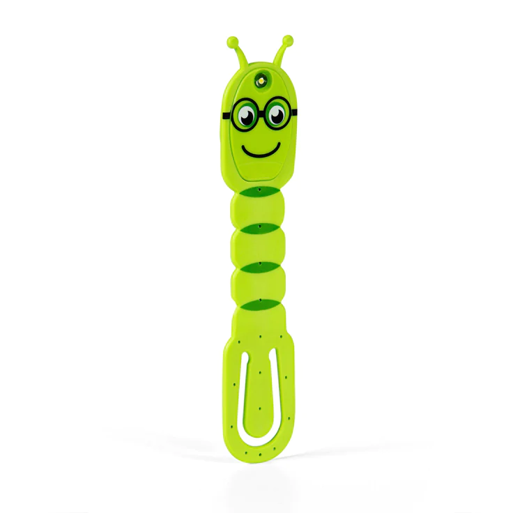 Könyvjelző olvasólámpa - Flexilight kukac zöld - Bookworm Green