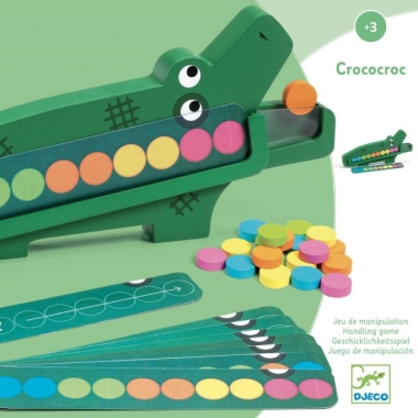 Memória játék - Színre szín kroki - Crococroc