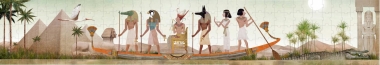 Az ókori egyiptom 200 db-os puzzle – Ancient Egypt Londji puzzle