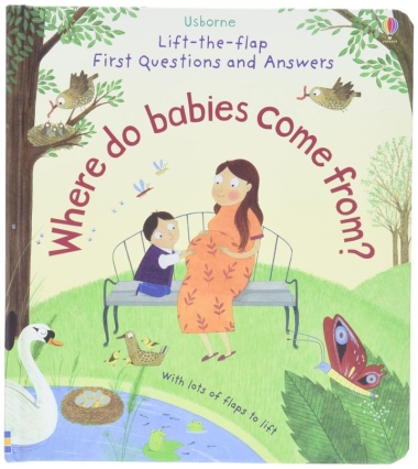 Lift-the-flap First Questions and Answers - Where do babies come from?