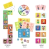 Társasjáték - Kis barátok bingo, memória, dominó - Little friends