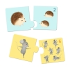 Párosító puzzle - Kié a kölyök, 24 db-os - Baby animals
