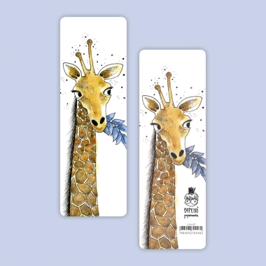 Papetri könyvjelző - zsiráf