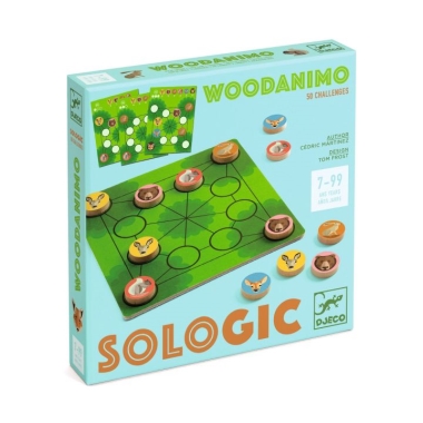 Logikai játék - Szétültetés - Woodanimo